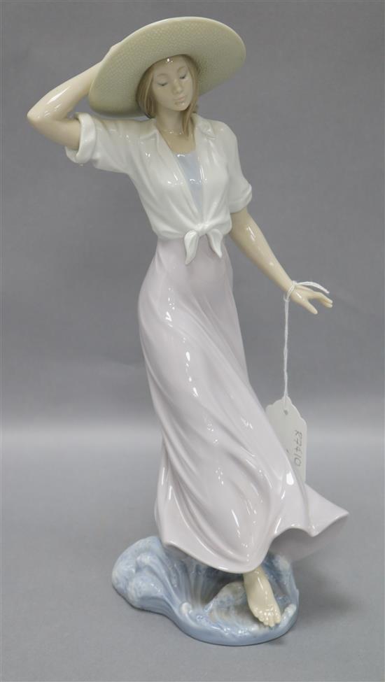 A Lladro figure Mediterranean Light, no.6863 height 35.5cm